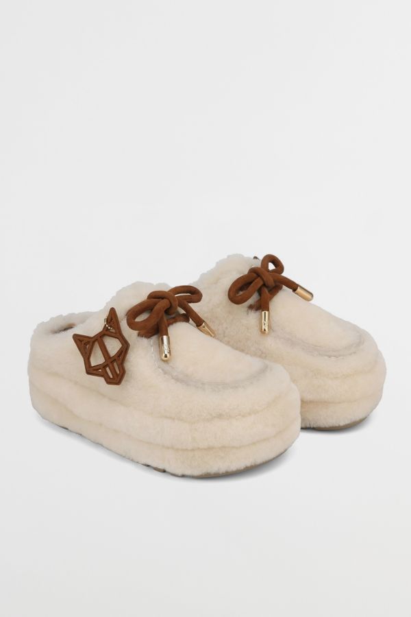 Slide View: 5: Naked Wolfe Blizzard Platform Slipper