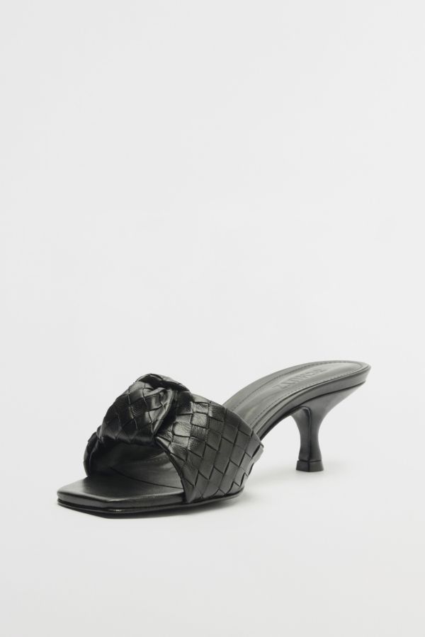 Slide View: 3: Schutz Kareena Knot Mule Heel