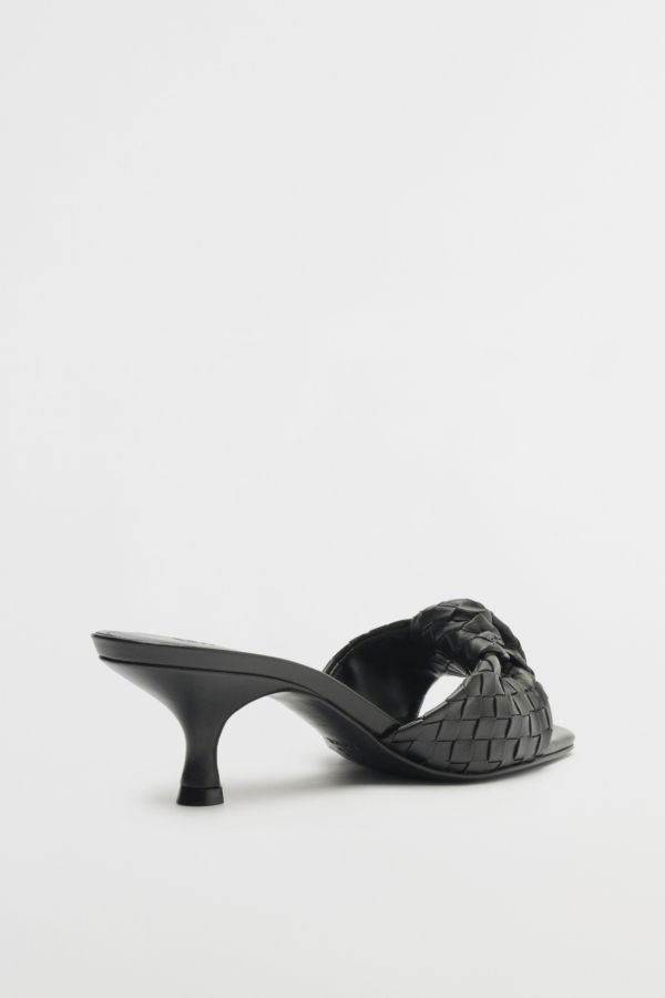 Slide View: 4: Schutz Kareena Knot Mule Heel