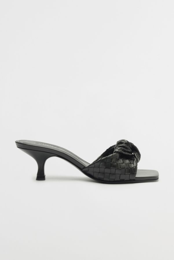 Slide View: 1: Schutz Kareena Knot Mule Heel