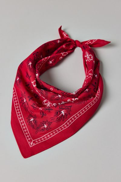 Bandana en Coton à Motif Héraldique