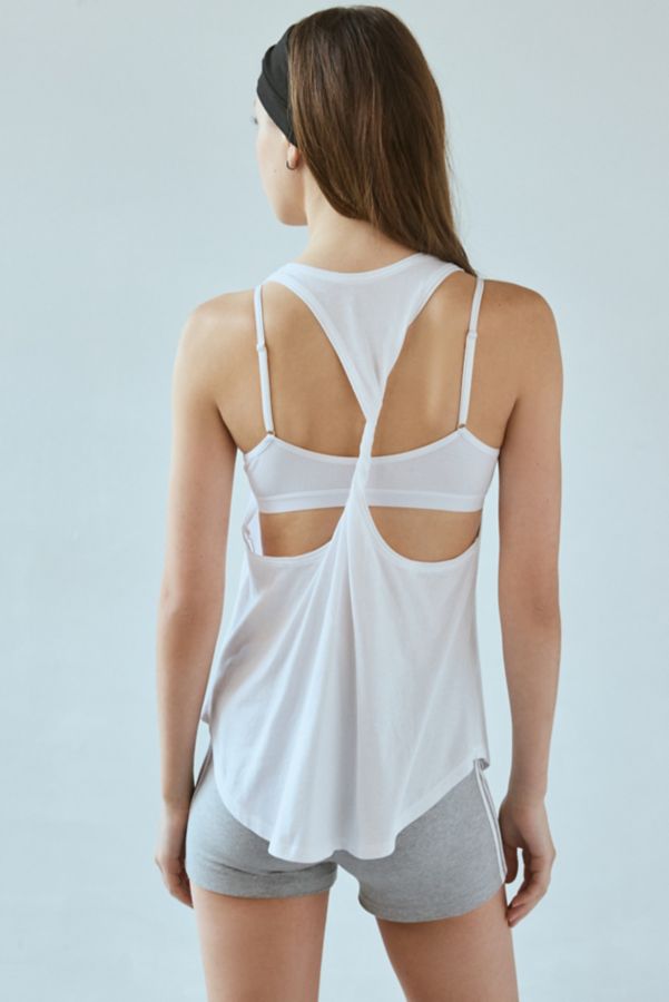 Slide View: 2: Out From Under Tessa Twisted Racerback Tank Top