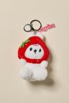 Thumbnail View 2: Okitoki Strawberry Bunny Plushie Keychain