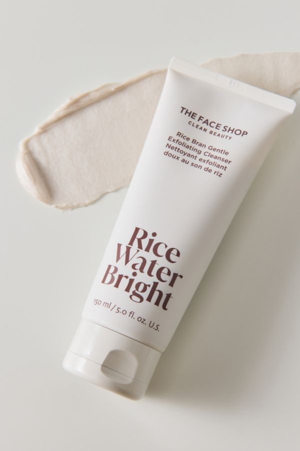 Slide View: 1: The Face Shop Rice Water Bright Rice Bran Gentle Exfoliating Cleanser