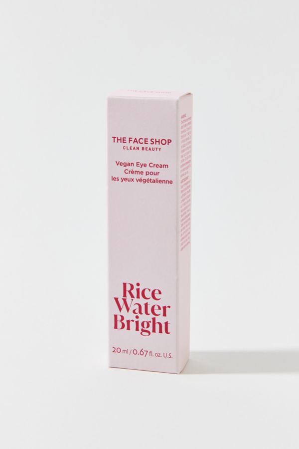 Slide View: 2: The Face Shop Rice Water Bright Vegan Eye Cream