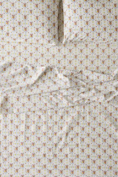 Sweet Posie Vignette Brushed Cotton Sheet Set