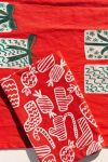 Thumbnail View 4: Julie Peach Block Printed Candy Stripe Napkin Set