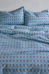 Thumbnail View 1: Alison Janssen For Society 6 Studio Bright Posies & Stripe Brushed Cotton Duvet Set