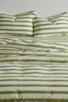 Thumbnail View 1: Society 6 Off-Set Stripe Brushed Cotton Duvet Set