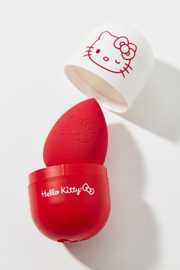 Slide View: 1: Ensemble d'Éponge à Maquillage et Étui de Voyage Impressions Vanity Co. Sanrio Hello Kitty