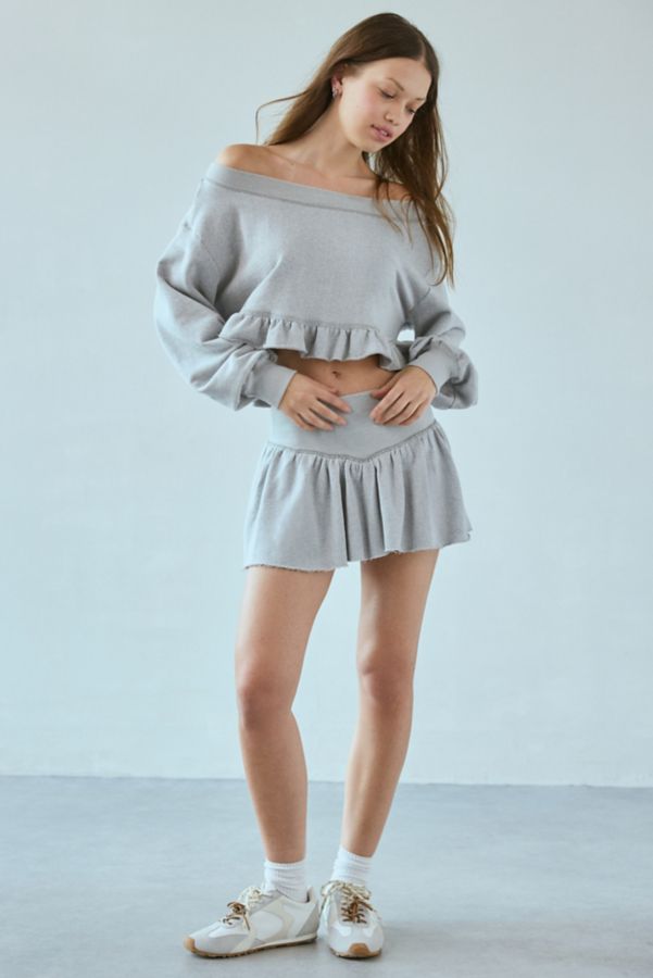 Slide View: 2: Out From Under Lyra Ruffle Off-The-Shoulder Pullover