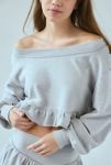 Thumbnail View 3: Out From Under Lyra Ruffle Off-The-Shoulder Pullover