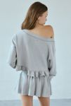 Thumbnail View 4: Out From Under Lyra Ruffle Off-The-Shoulder Pullover