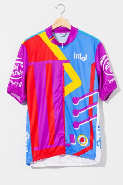 Vintage 1990s Intel Pentium II Pearl Izumi Cycling Jersey