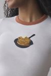 Thumbnail View 2: Kimchi Blue Too Perfect Pancakes Graphic Ringer Baby Tee