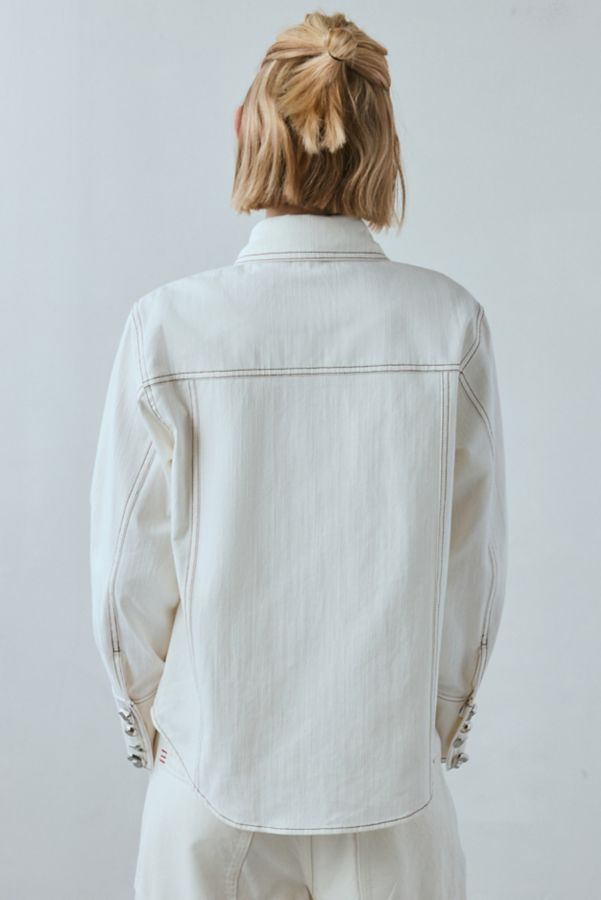 Slide View: 3: Ghospell Meredith Cotton Button-Down Shirt