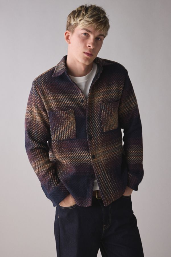 Slide View: 4: Wax London Whiting Button-Down Overshirt