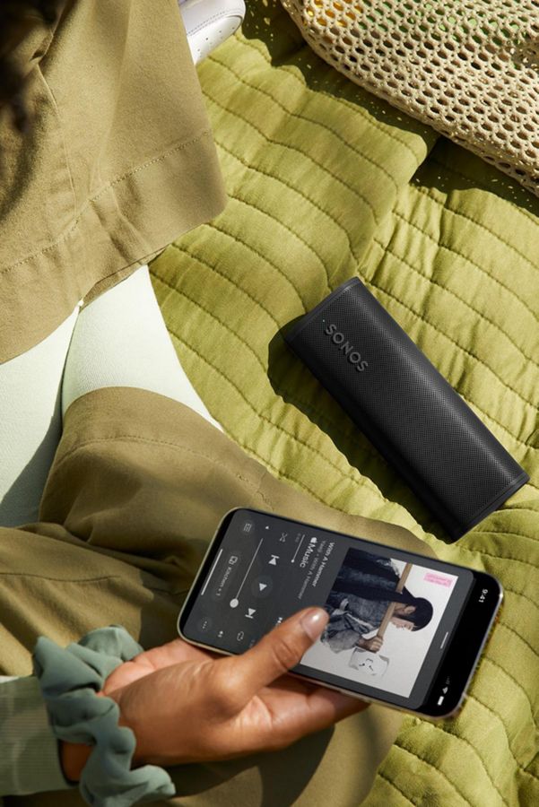 Slide View: 1: Sonos Roam 2 Portable Waterproof Bluetooth Speaker