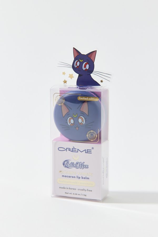 Slide View: 2: The Crème Shop X Pretty Guardian Sailor Moon Moisture Remedy Macaron Lip Balm