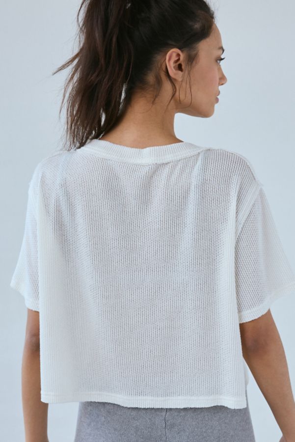 Slide View: 4: Out From Under Willa Cinched Tie-Front Slouchy Tee