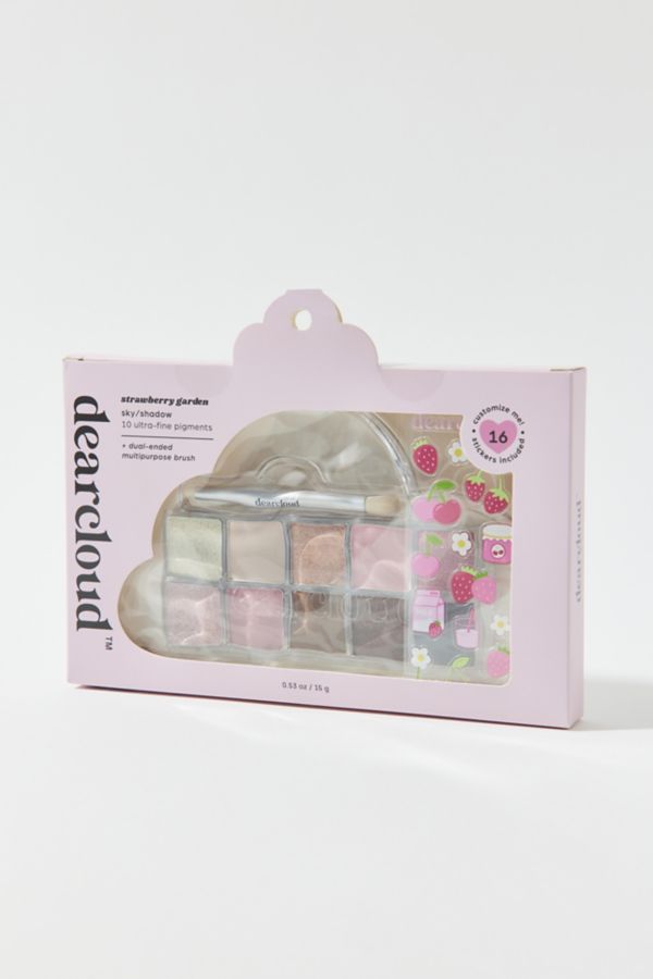 Slide View: 3: dearcloud Eyeshadow Palette & Sticker Set