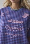 Thumbnail View 3: BDG Furrious Rowan Graphic Oversized Checkerboard Jersey Tee