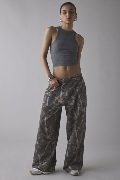 Jaded London Woodland Camo Baggy Monster Jogger