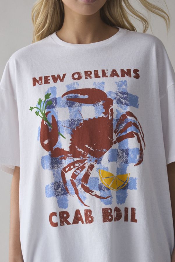 Slide View: 2: BDG New Orleans Crab Boil Graphic T-Shirt Dress