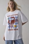 Thumbnail View 1: BDG New Orleans Crab Boil Graphic T-Shirt Dress