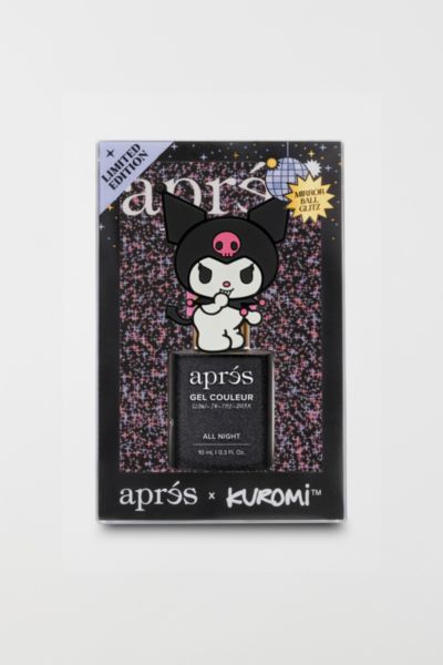 Aprés Nail Kuromi™ Flash Glitter Gel Polish