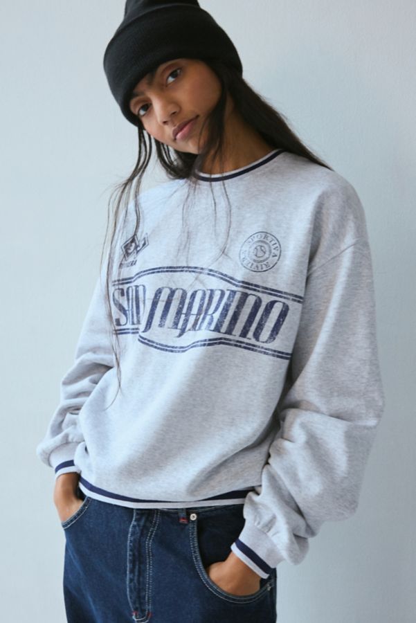 Slide View: 2: Monaco Riviera Sporty Crew Neck Pullover