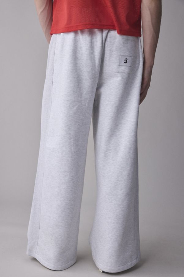 Slide View: 3: Standard Cloth Knit Side Stripe Sweatpant