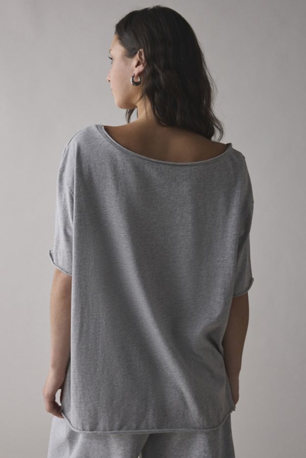 Slide View: 2: Out From Under Taylor Boatneck Oversized Tee