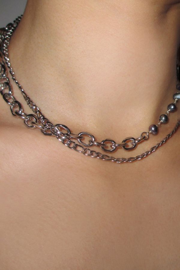 Slide View: 3: RIMOR Black Duplus Rosary Choker