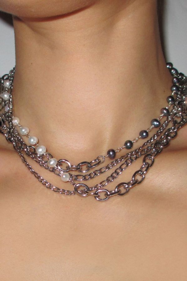 Slide View: 1: RIMOR Black Duplus Rosary Choker