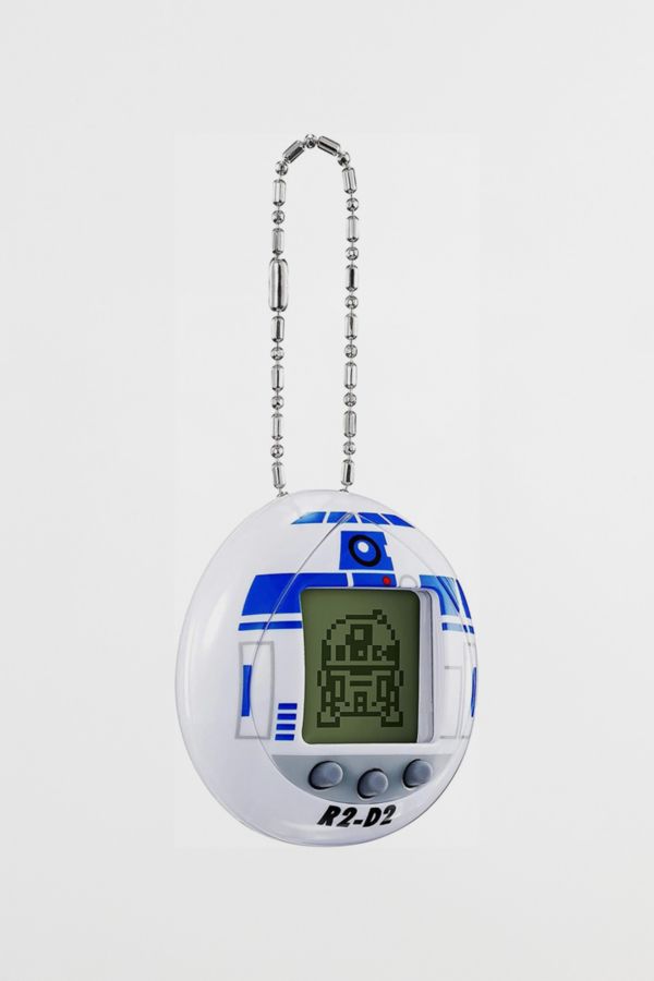 Slide View: 1: Star Wars R2D2 Tamagotchi Keychain