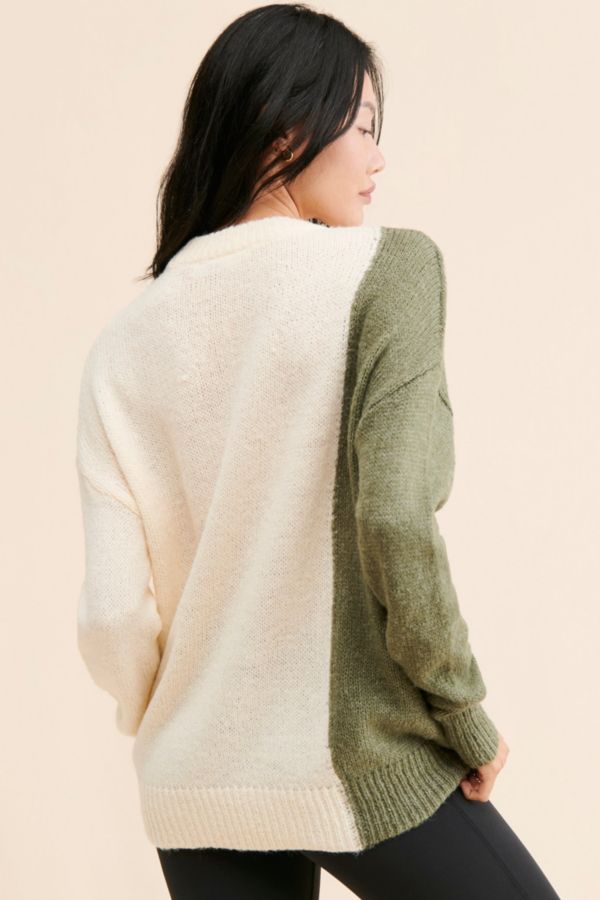 Slide View: 2: Noisy May Diego Knit Sweater