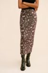 Thumbnail View 6: Glamorous Floral Fitted Slip Midi Skirt