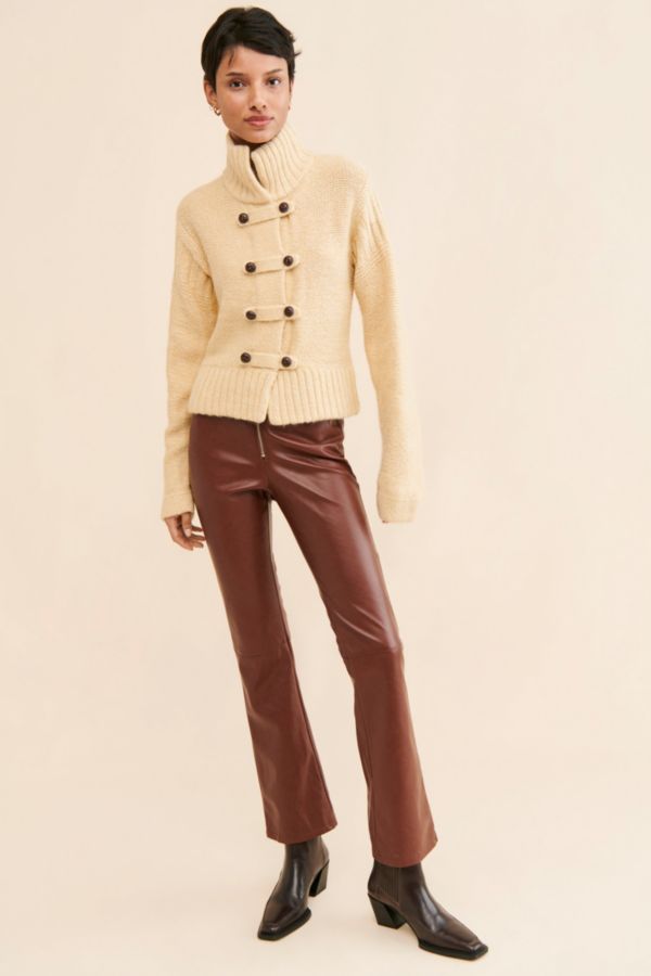 Slide View: 4: Steve Madden Martha Knit Cardigan