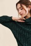 Thumbnail View 3: Molly Bracken Knitted Shimmer Turtleneck Sweater