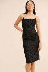 Thumbnail View 1: Rare London Pleat Textured Midi Dress