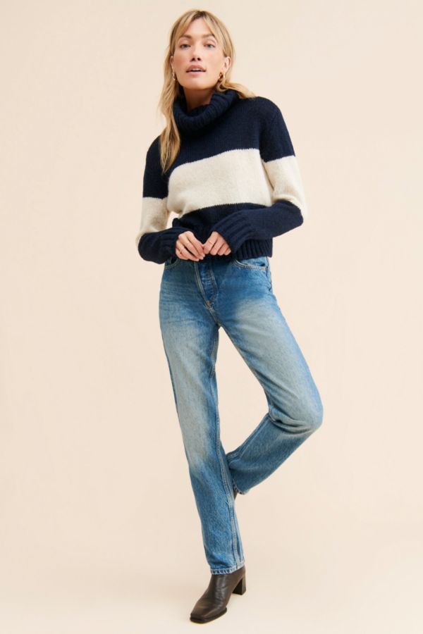 Slide View: 4: Vero Moda Wine Turtleneck Sweater