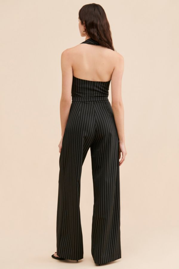 Slide View: 2: Rare London Illusion Waistcoat Jumpsuit