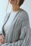 Thumbnail View 4: BDG Skylar Oversized Cable Knit Cardigan