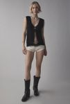 Thumbnail View 1: UO Kendall Open Knit Tie-Front Sweater Vest