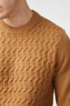 Thumbnail View 4: Ben Sherman Cable Textured Crew Sweater