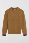 Thumbnail View 1: Ben Sherman Cable Textured Crew Sweater