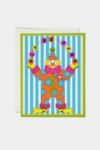 Thumbnail View 1: Red Cap Old Clown Birthday Card