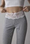 Thumbnail View 4: Lioness On Pointe Black Check Flare Pant