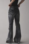 Thumbnail View 2: Jaded London Washed Black Drift Flare Jean